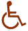 Disabled access logo